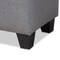 Baxton Studio Fera Gray Upholstered Storage Ottoman 154-9274 - alternate 6